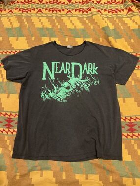 Vintage Near Dark Horror Movie Graphic Stedman T-Shirt Size XL